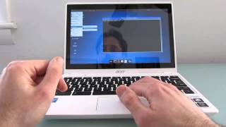 Ubuntu on the Acer C720p touchscreen Chromebook [upl. by Zonda]