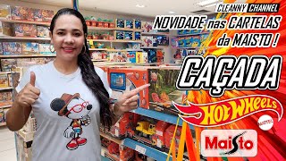 CAÇADA HOT WHEELS MAISTO NOVIDADE nas CARTELAS PTBR Cleanny channel 1444 [upl. by Keung]