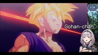 Hololive【ShiroganeNoel】Noel Danchou react to SSJ2 Gohan and FatherSonKamehameha God moment【Engsub】 [upl. by Sitoeht540]