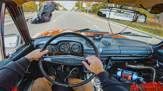 AMAZING USSR SPORT CAR for rally quotLADA 1300SL 1976quot POV [upl. by Ennadroj753]