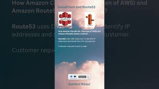 AWS CloudFront and Route53 aws cloudcomputing awsccp exam cloudfront route53 certification [upl. by Anatolio]