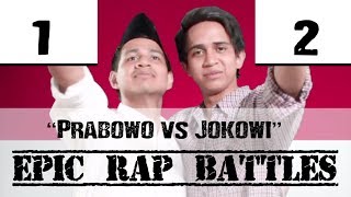 SkinnyIndonesian24  Prabowo vs Jokowi  Epic Rap Battles of Presidency [upl. by Weinert169]