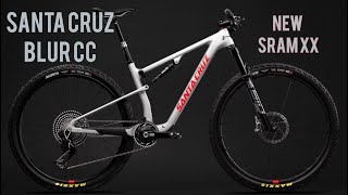 Santa Cruz Blur CC and New Sram XX axs 2023 [upl. by Nefen778]