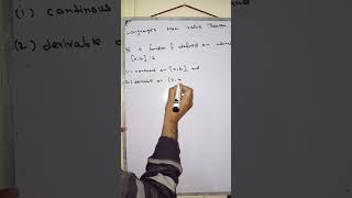 Langranges mean value theorem math mathematics loveformath short mathshort mathonline [upl. by Ayota]