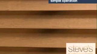 Levolor Wood Blinds  Cordless Option [upl. by Rugen916]