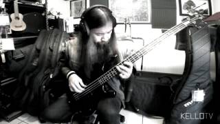 Cliff Burton  quotAnesthesia Pulling Teethquot Bass Cover [upl. by Lali218]