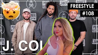 BEST FREESTYLE J Cole  LA Leakers freestyle REACTION [upl. by Ledoux]