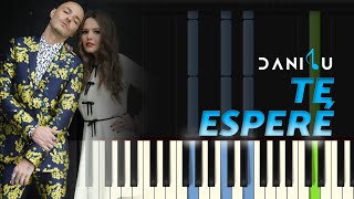 Te Esperé  Jesse y Joy  Piano Tutorial [upl. by Melvina]