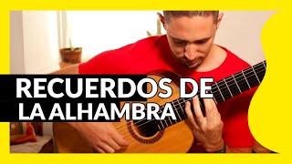 RECUERDOS de la ALHAMBRA 💃 Tutorialpartituratab 🙌🏻 [upl. by Araed]