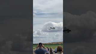 B17 and p47 flyby at duxford [upl. by Howund]