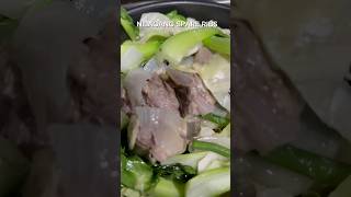 NILAGANG PORK RIBS with plentypetchay vegetables ytshorts [upl. by Alesi]