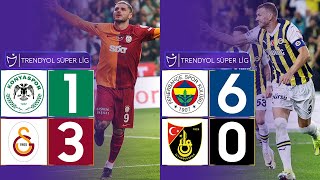 KONYASPOR 13 GALATASARAY  FENERBAHÇE 60 İSTANBULSPOR  ŞAMPİYON GALATASARAY [upl. by Vyner]