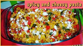 Recipe of Spicy pasta  easiest recipe  Lets cook [upl. by Atsok]