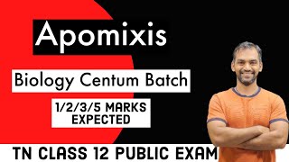 Apomixis  Biology Centum Batch [upl. by Lalita]