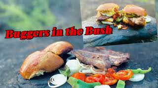 Cooking Fresh Burgers amp Solo Camping in the African Wilderness  Must Watch [upl. by Mecke]