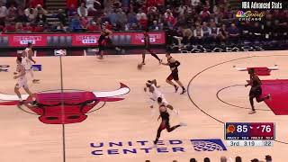 Yuta Watanabe 6 pts 4 reb 1 blk vs Chicago Bulls  20231108 [upl. by Erde463]