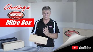 Choosing a Wallboard Tools Mitre Box [upl. by Dagnah950]