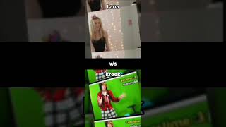 LANA VS KREEK tyla dance Lanaslifeee KreekCraft [upl. by Neyuq252]