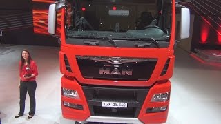 MAN TGX 18560 D38 Exterior and Interior in 3D 4K UHD [upl. by Adnuhsal575]