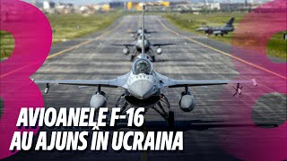 Știri Omorât de viespi Avioanele f16 au ajuns în Ucraina 05082024 [upl. by Aelram]