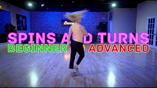 How To Improve Spins And Turns  Beginner to Advanced Practice Routine For International Rumba [upl. by Adnohsak212]