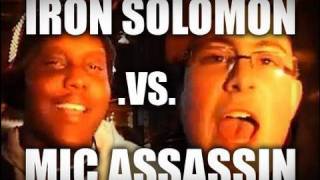 Mic Assassin vs Iron Solomon  Street Battle Tour 05 [upl. by Shena]