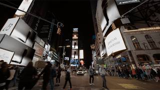 Breitling  Breitling x Victoria Beckham  Time Square Takeover [upl. by Aun]