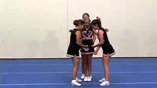 Advanced Stunts Cheerleading Video [upl. by Eadas]