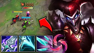 If you need to play AD Shaco try this build DEADLY BACKSTABS [upl. by Nawrocki905]