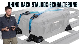 Rhino Rack Staubox Eckhalterung Pioneer 6 mit Zwiftloc [upl. by Hershel]