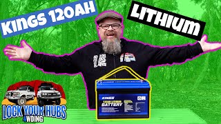 Supacentre Kings 120Ah Lithium LiFePO4 Battery Performance Testing Review Part 1 [upl. by Clarissa89]