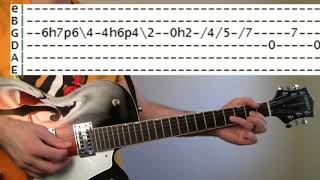 Taxman Tabs Beatles Guitar Chords  Guitar Lesson and Solo Tab [upl. by Wirth285]