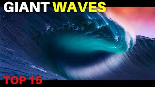 Each one is heartstoppingTop 15 mindblowing mega waves in history [upl. by Ahseret]