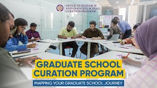 Graduate School Curation Program  Mapping Your Graduate School Journey [upl. by Darnall]