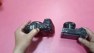 ตอบคำถาม canon RP vs sony ZVE10 [upl. by Ardnasirhc]