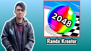 🔴 LIVE STREAMING Randa Kreator  BERMAIN GAME SERU BALL RUN 2048  MERGE NUMBER [upl. by Aralc]