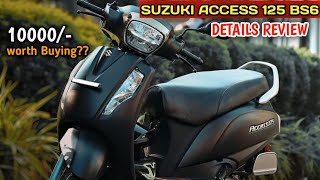 Access125 bs6 Top model Review 2024  access 125 bs6 2024 model  access 125 🔥 [upl. by Lindie]