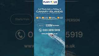 LastMinute Deals on Holiday Packages to the Canary Islands✈️ planmytourofficial [upl. by Eitsyrc159]