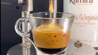 Espresso Kamira su induzione  100 Arabica Caffè Donna Virginia [upl. by Congdon]