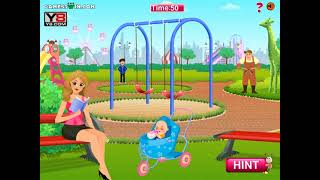 NAUGHTY BABYSITTER 2 Walkthrough flash games  No Commentary [upl. by Zilvia]