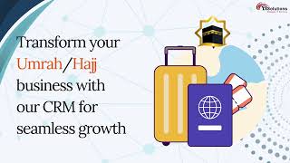 Elevate Your Travel Agency CRM Software Transform Umrah Booking Service CRM software booking [upl. by Aufmann523]