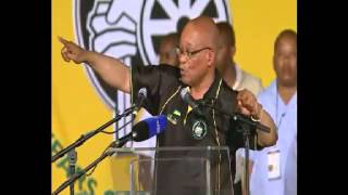 President Zuma addresses ANC Conference [upl. by Ymmot]