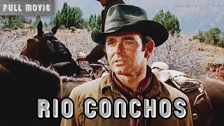 Rio Conchos  English Full Movie  Western Action Drama [upl. by Renwick834]