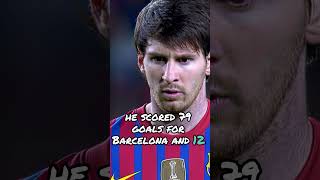 Do You Know Messi’s RecordBreaking 91 Goals in 2012 messishort messirecords lionelmessi [upl. by Atahs]