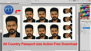 1நொடியில் All Country Passport உருவாக்கிடலாம்  All Passport Size Photo Action Free Download [upl. by Funda]