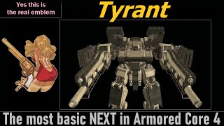 Armored Core For Answer  Defend Line Ark as Tyrant AC4 [upl. by Switzer]