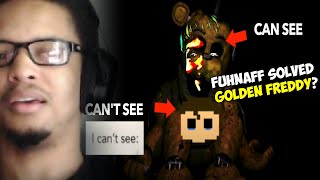 FNAF The Clue That Solves Golden Freddy REACTION  FUHNAFF COOKED [upl. by Endaira]