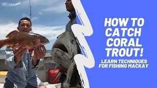 How to catch Coral Trout Secrets Revealed around Mackays Inshore Islands  massive GT  EP 14 [upl. by Nauqyaj]