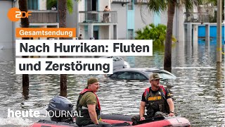 heute journal vom 10102024 Verwüstung durch Hurrikan quotMiltonquot UN melden Beschuss durch Israel [upl. by Fidela]