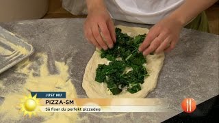 Hon gör Sveriges godaste pizza  Nyhetsmorgon TV4 [upl. by Budwig295]